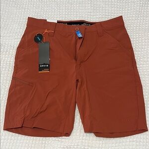Orvis Men's Burnt Orange Athletic Shorts